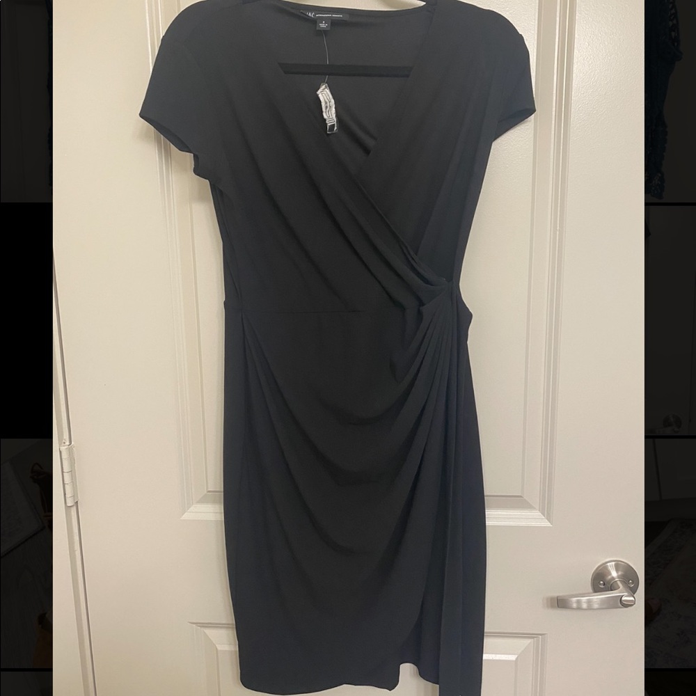 *Brand New* INC Black Midi Work Dress